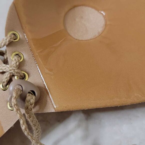 Self Adhesive Bra C Cup Backless Winged Goddess Nude - Picture 9 of 11